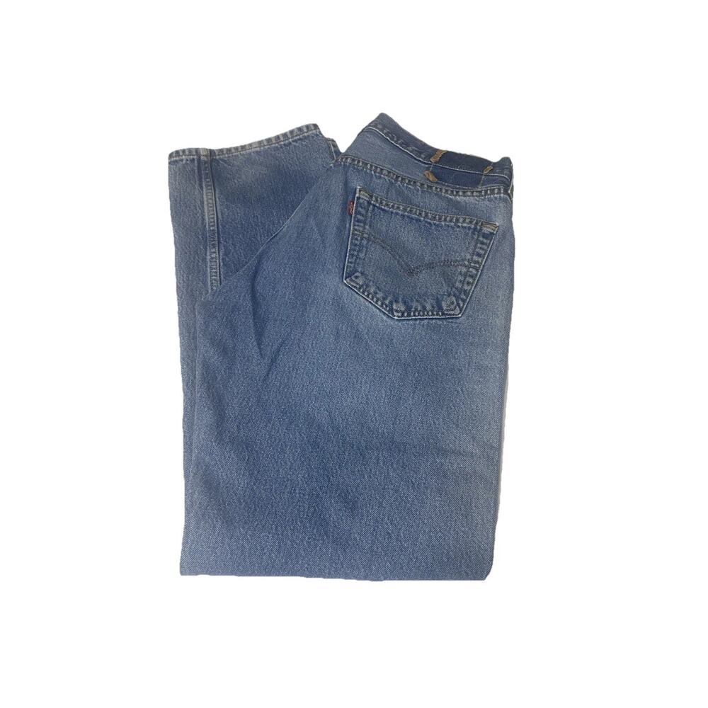 Levi’s 501 Vintage Button Fly Straight Leg Denim Jeans Size 34/32
